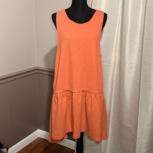 Free People Orange Dress